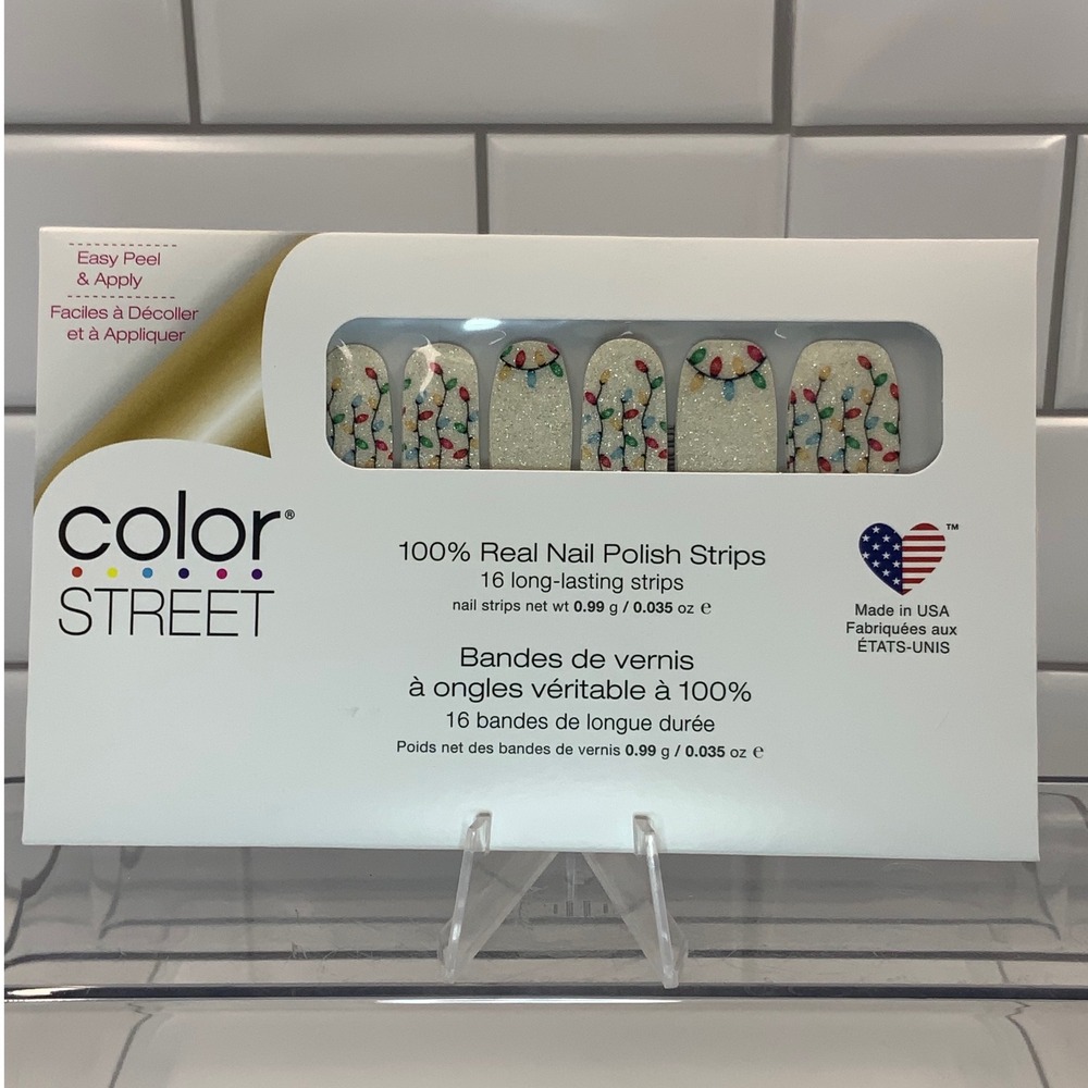 Color Street Light the Night FDG379-D02661 Nail Polish Strips Cristmas